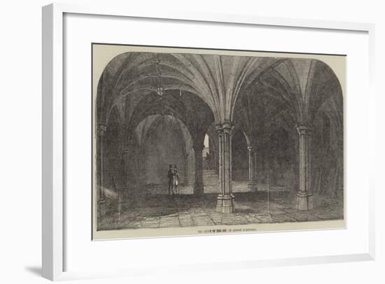 The Crypt of the City of London Guildhall-Samuel Read-Framed Giclee Print