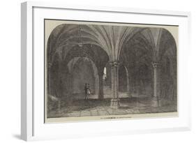 The Crypt of the City of London Guildhall-Samuel Read-Framed Giclee Print