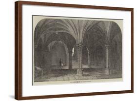 The Crypt of the City of London Guildhall-Samuel Read-Framed Giclee Print