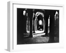 The Crypt, Tiffauges Chateau, Vendee, France-Simon Marsden-Framed Giclee Print