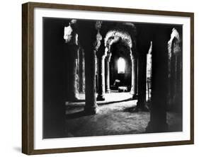 The Crypt, Tiffauges Chateau, Vendee, France-Simon Marsden-Framed Giclee Print