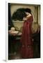 The Crystal Ball, 1902 (Oil on Canvas)-John William Waterhouse-Framed Giclee Print