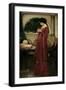 The Crystal Ball, 1902 (Oil on Canvas)-John William Waterhouse-Framed Giclee Print