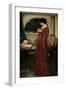 The Crystal Ball, 1902 (Oil on Canvas)-John William Waterhouse-Framed Giclee Print