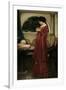 The Crystal Ball, 1902 (Oil on Canvas)-John William Waterhouse-Framed Giclee Print