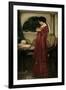 The Crystal Ball, 1902 (Oil on Canvas)-John William Waterhouse-Framed Giclee Print