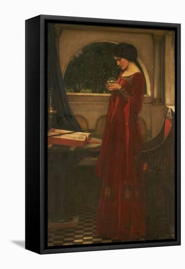 The Crystal Ball, 1902-John William Waterhouse-Framed Stretched Canvas