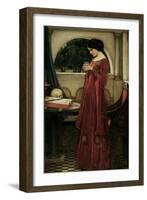 The Crystal Ball-John William Waterhouse-Framed Giclee Print