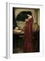 The Crystal Ball-John William Waterhouse-Framed Giclee Print