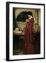 The Crystal Ball-John William Waterhouse-Framed Giclee Print