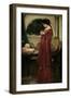 The Crystal Ball-John William Waterhouse-Framed Premium Giclee Print