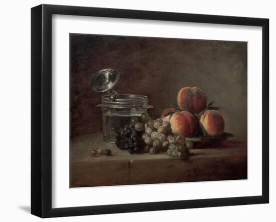 The Crystal Bowl-Jean-Baptiste Simeon Chardin-Framed Giclee Print