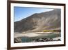 The crystal clear Shyok River in the Khapalu valley near Skardu, Gilgit-Baltistan, Pakistan, Asia-Alex Treadway-Framed Photographic Print