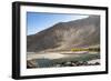 The crystal clear Shyok River in the Khapalu valley near Skardu, Gilgit-Baltistan, Pakistan, Asia-Alex Treadway-Framed Photographic Print