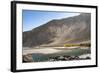 The crystal clear Shyok River in the Khapalu valley near Skardu, Gilgit-Baltistan, Pakistan, Asia-Alex Treadway-Framed Photographic Print