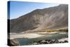 The crystal clear Shyok River in the Khapalu valley near Skardu, Gilgit-Baltistan, Pakistan, Asia-Alex Treadway-Stretched Canvas