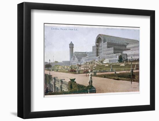 The Crystal Palace and Grounds, Looking from the South East-null-Framed Photographic Print