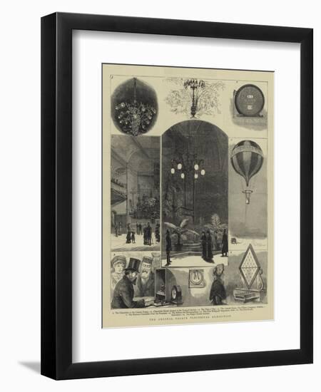 The Crystal Palace Electrical Exhibition-null-Framed Giclee Print