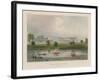 The Crystal Palace from the Serpentine-null-Framed Giclee Print
