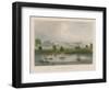 The Crystal Palace from the Serpentine-null-Framed Giclee Print