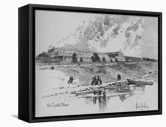 'The Crystal Palace in Hyde Park, London, 1851', 1891-Herbert Railton-Framed Stretched Canvas