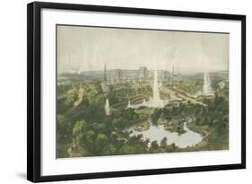 The Crystal Palace, London-null-Framed Art Print