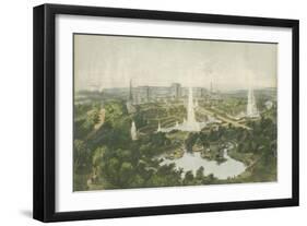 The Crystal Palace, London-null-Framed Art Print