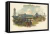 'The Crystal Palace, Sydenham', c1890-Charles Wilkinson-Framed Stretched Canvas