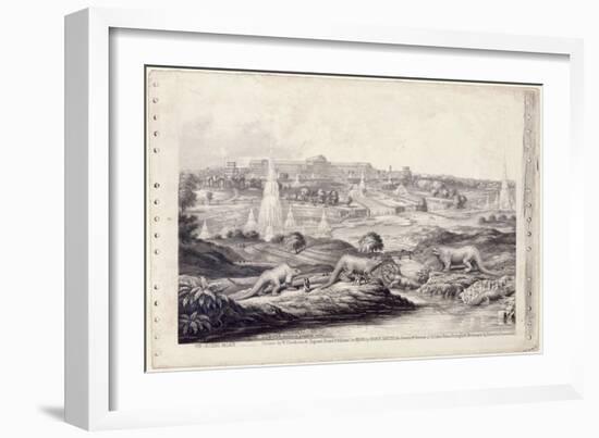 The Crystal Palace-Benjamin Waterhouse Hawkins-Framed Giclee Print