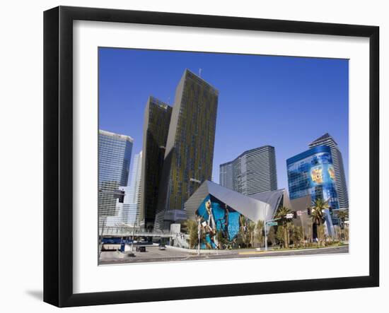 The Crystals Shopping Mall at Citycenter, Las Vegas, Nevada-Richard Cummins-Framed Photographic Print