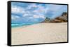 The Cuban Beach of Varadero on a Beautiful Day-Kamira-Framed Stretched Canvas