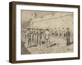 The Cuban Martyrdom-Frederic Remington-Framed Giclee Print