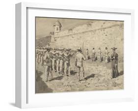 The Cuban Martyrdom-Frederic Remington-Framed Giclee Print