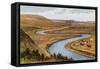 The Cuckmere Valley, Seaford-Alfred Robert Quinton-Framed Stretched Canvas