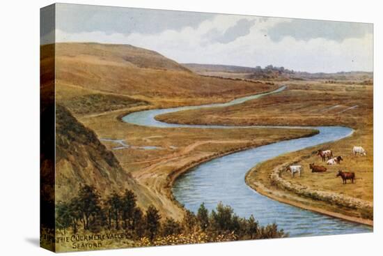 The Cuckmere Valley, Seaford-Alfred Robert Quinton-Stretched Canvas