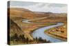 The Cuckmere Valley, Seaford-Alfred Robert Quinton-Stretched Canvas