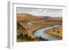 The Cuckmere Valley, Seaford-Alfred Robert Quinton-Framed Giclee Print