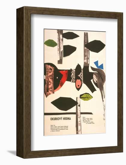 The Cucumber Hero-Okurkovy-null-Framed Premium Giclee Print