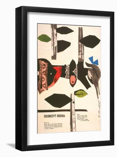 The Cucumber Hero-Okurkovy-null-Framed Premium Giclee Print