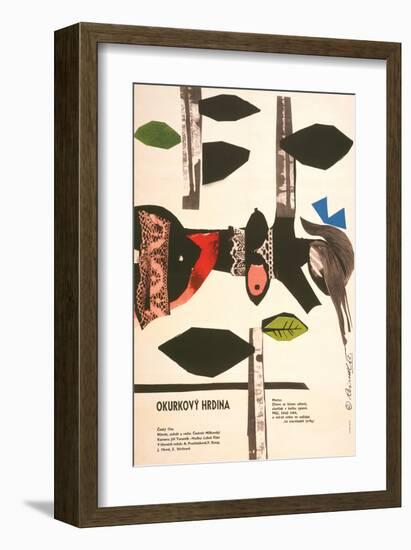 The Cucumber Hero-Okurkovy-null-Framed Premium Giclee Print