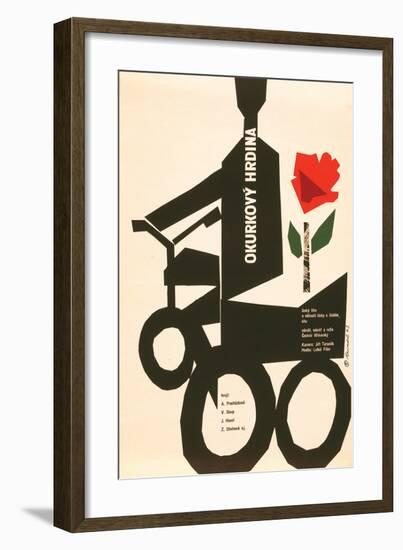 The Cucumber Hero-Okurkovy-null-Framed Premium Giclee Print