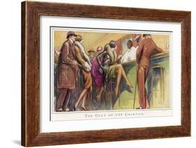 The Cult of the Cocktail-null-Framed Art Print