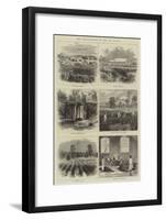 The Cultivation of Tea in Assam-null-Framed Giclee Print
