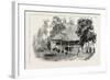 The Cultivation of Tobacco in Sumatra, Indonesia: a Planter's House, 1890-null-Framed Giclee Print