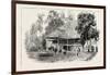 The Cultivation of Tobacco in Sumatra, Indonesia: a Planter's House, 1890-null-Framed Giclee Print