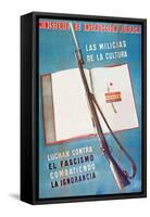 The Cultural Militias Fight Fascism by Combating Ignorance-Amster-Framed Stretched Canvas