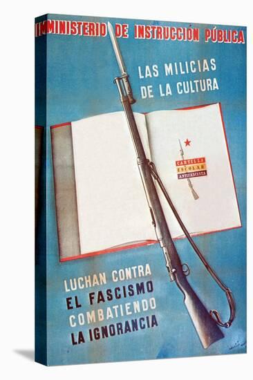 The Cultural Militias Fight Fascism by Combating Ignorance-Amster-Stretched Canvas