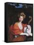 The Cumaean Sibyl-il Domenichino-Framed Stretched Canvas