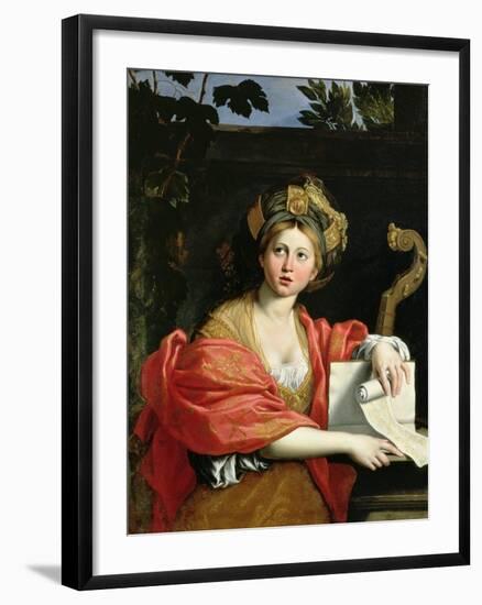 The Cumean Sibyl, 1616-Domenichino-Framed Giclee Print