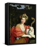 The Cumean Sibyl, 1616-Domenichino-Framed Stretched Canvas